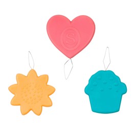 SINGER 07340 Decorative Plastic Needle Threaders, 3-Count