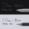 Pentel Arts Sparkle Pop Metallic Gel Pen, 1.0mm Bold Line,