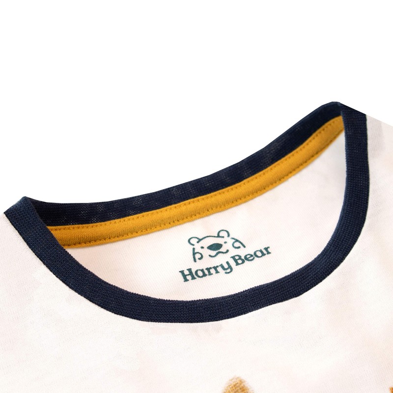 Harry Bear Girls Cat Pyjamas, White
