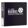 Ultra Pro 3" Baseball Trading Card Collector's Black Album Binder
