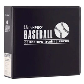 Ultra Pro 3" Baseball Trading Card Collector's Black Album Binder