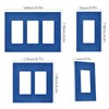 Royal Blue Light Switch Cover Receptacle Outlet Wall Plate 1