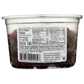 Aurora Products Organic Dried Cranberries, 9 OZ