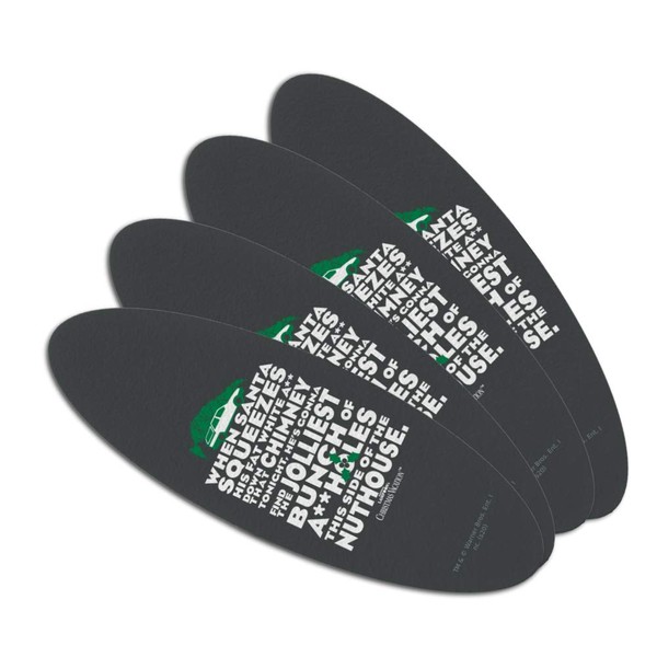 National Lampoon's Christmas Vacation Jolliest Bunch Double-Sided Oval Nail File