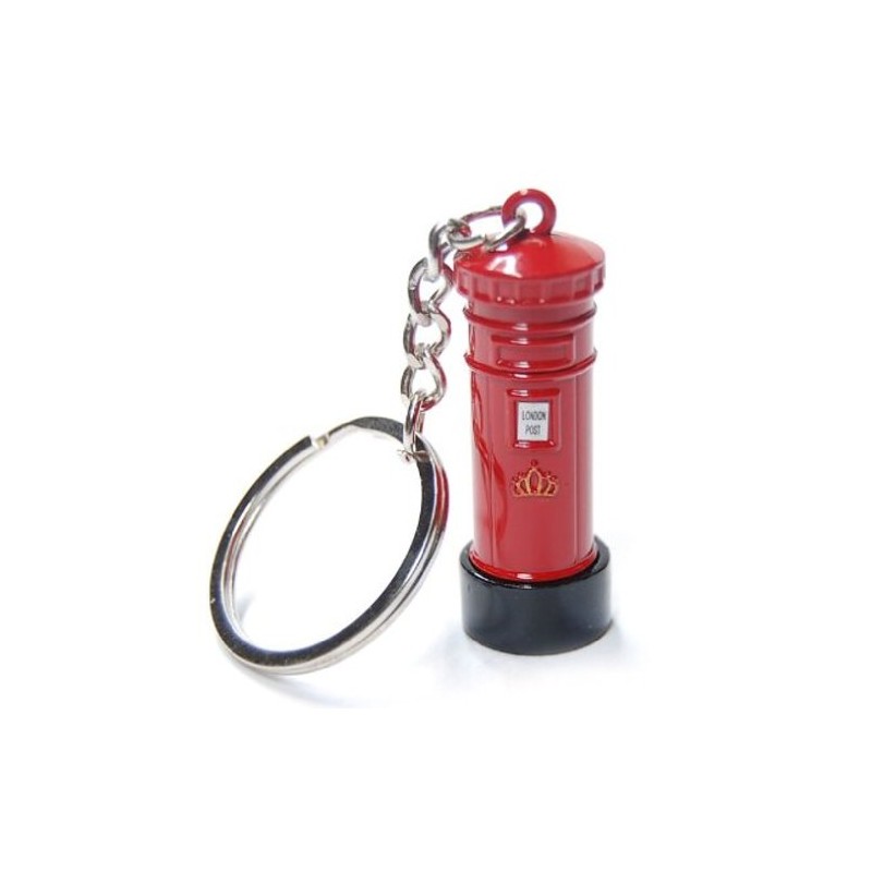 Keyrings Postbox 3D Mini Model Key Holder Made of Die