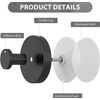 4pcs No-Drill Hooks - Luxegrip No-Drill Hooks,Wall Hanging Clothes Hook,