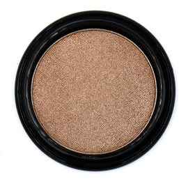 Pure Ziva Gilded Frosted Nude Bronze Beige Gold Shimmer Pressed Powder Single Vegan Eyeshadow; Talc, Paraben & Cruelty Free