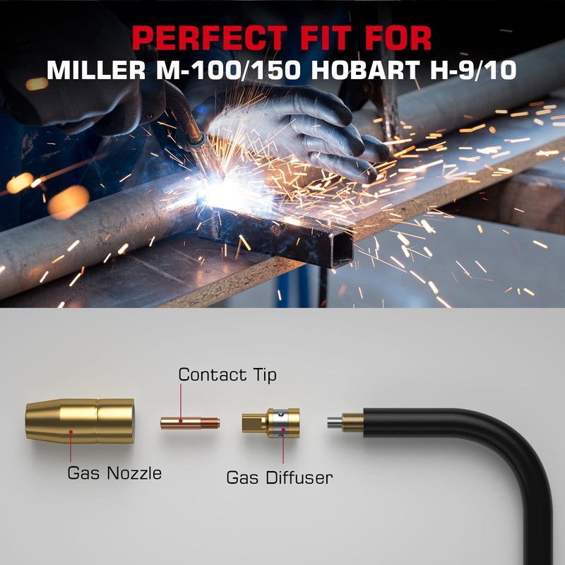 ARCCAPTAIN for Miller Millermatic M-100/150 Welder Part .030" Contact Tip