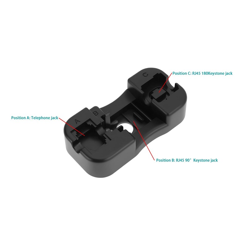 LT Easiyl 2 Piece Wiring Tool Module Holder Keystone Jack