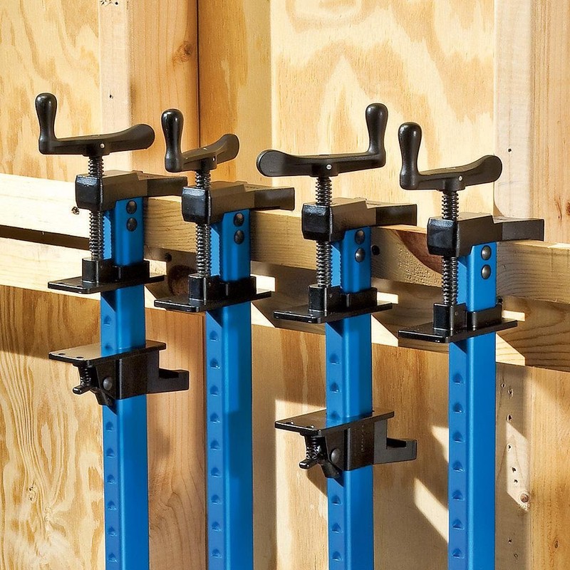 Sure Foot 48' Bar Clamps Aluminum Pipe Clamps for Woodworking