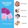 EDNYZAKRN 10Pcs Finger Compression Sleeves Support, Finger Sleeve Protectors Cots
