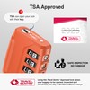 Puroma 2 Pack TSA Approved Luggage Locks, 4 Digit Combination
