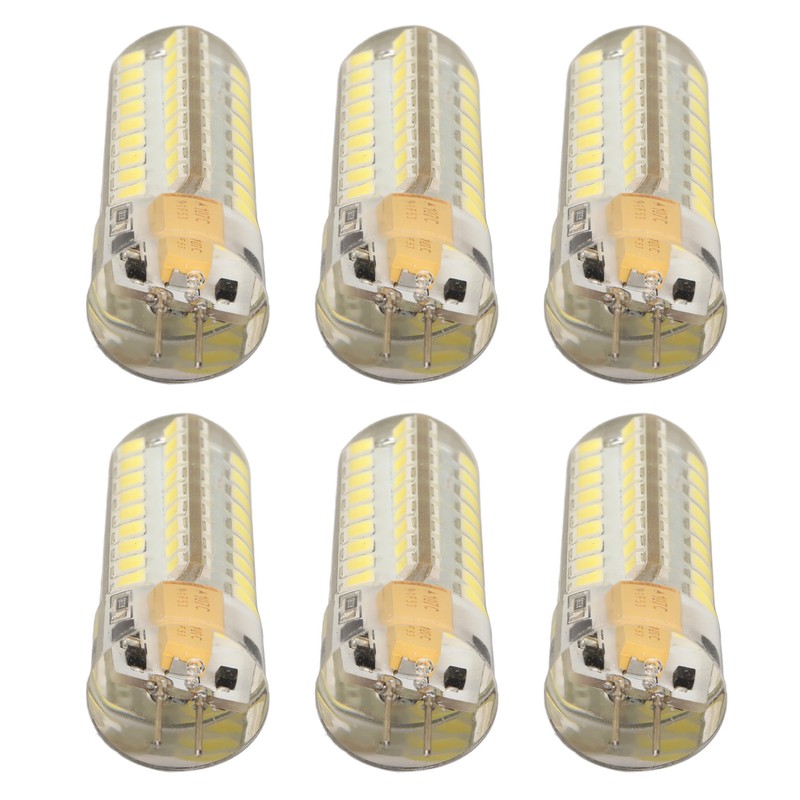 6pcs G4 LED Bulb 700LM 7W 72LED 360 Degree Lighting