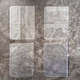 Zelten Refills/Loose Leaves for A5 Cover Ring Binder/Personal Organizer/Planner(A5 6 Holes, Binder Pocket All in Set)