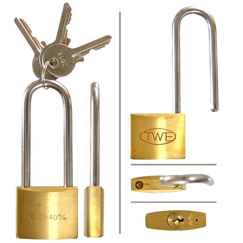 WAKI TWE Vine Length Cylinder Lock, 1.6 x 2.5 inches