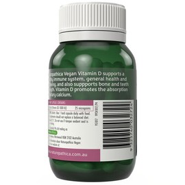Naturopathica Vegan Vitamin D 60 Capsules
