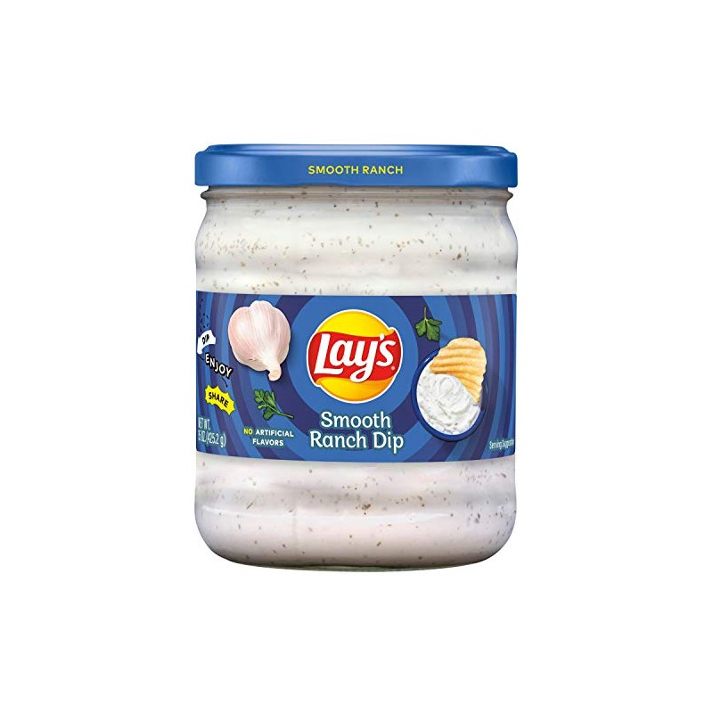 Lay's, Smooth Ranch Dip, 15 oz