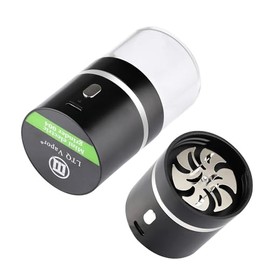 Mini molinillo eléctrico mejorado con especias Smart Herb 400 mAh con tarro de 50 ml, fácil de transportar (amoladora)
