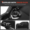 A-Premium Transmission Oil Pan with Drain Plug Compatible with Subaru