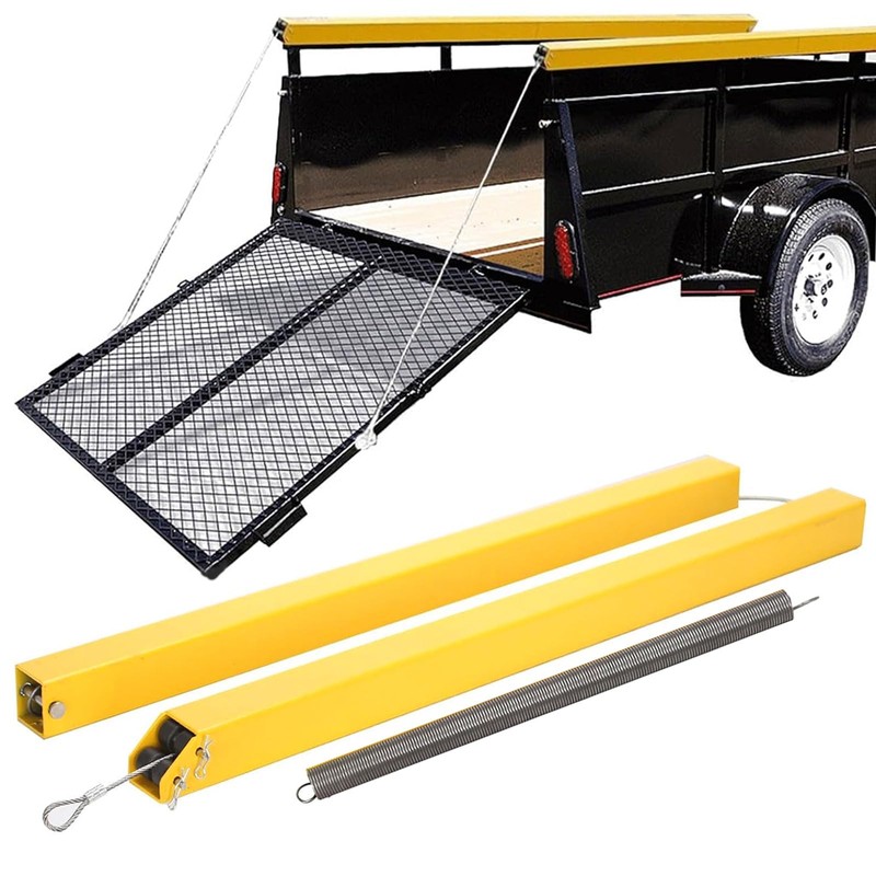 2-Sided Tailgate Assist Lift Kit,Max 180 lbs Load Capacity,Trailer Gate