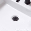 Luxier Brass Bathroom Sink Grid Drain Strainer for Vessel and