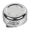 Unbranded Round Chrome Horn Cover For Harley Big Twin Dyna