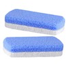 WOONEKY Home Foot Care Kit 2 Pcs Pumice Stone Foot