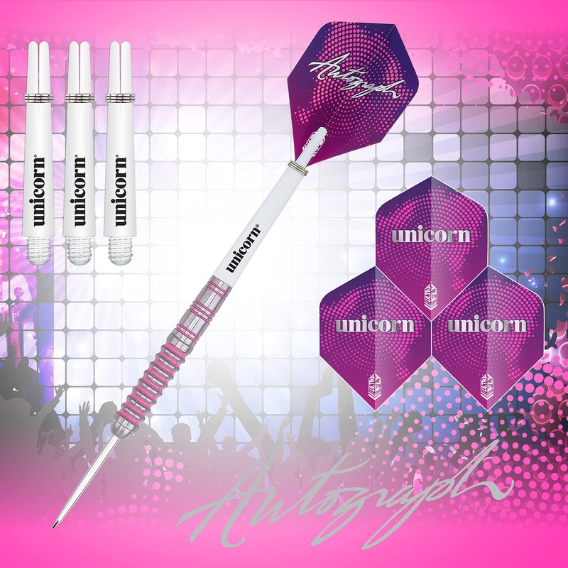Unicorn Steel Tip Darts Set | Autograph Series Style 1