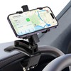 Hovom Rear View Mirror Phone Holder for Car, Clip-On Cell