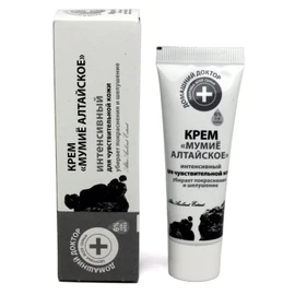 Creme"Mumijo Altai" Intensiv-Creme für empfindliche Haut beseitigt Rötungen und Peeling