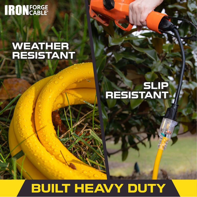Iron Forge Cable Outdoor Extension Cord 3 Ft - 10