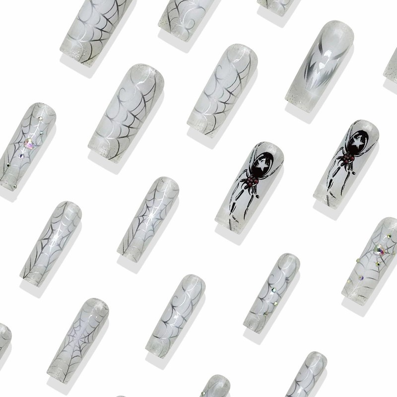 MISUD Press on Nails - Long Square Glue on Nails