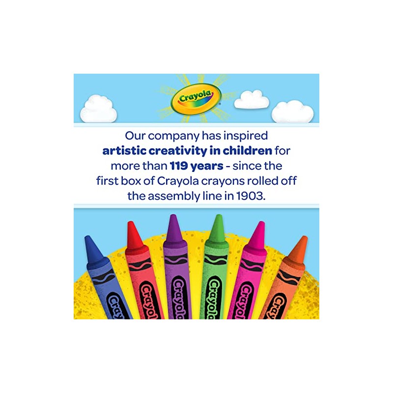 Crayola Crayon Classpack (800 unidades), crayones a granel para niños,