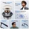 XO Men Smart Glasses Shades Photochromic Bluetooth Audio Sunglasses Anti-blue