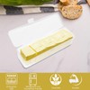 Home-X Single Stick Butter Container - Form Fitting Butter Dish