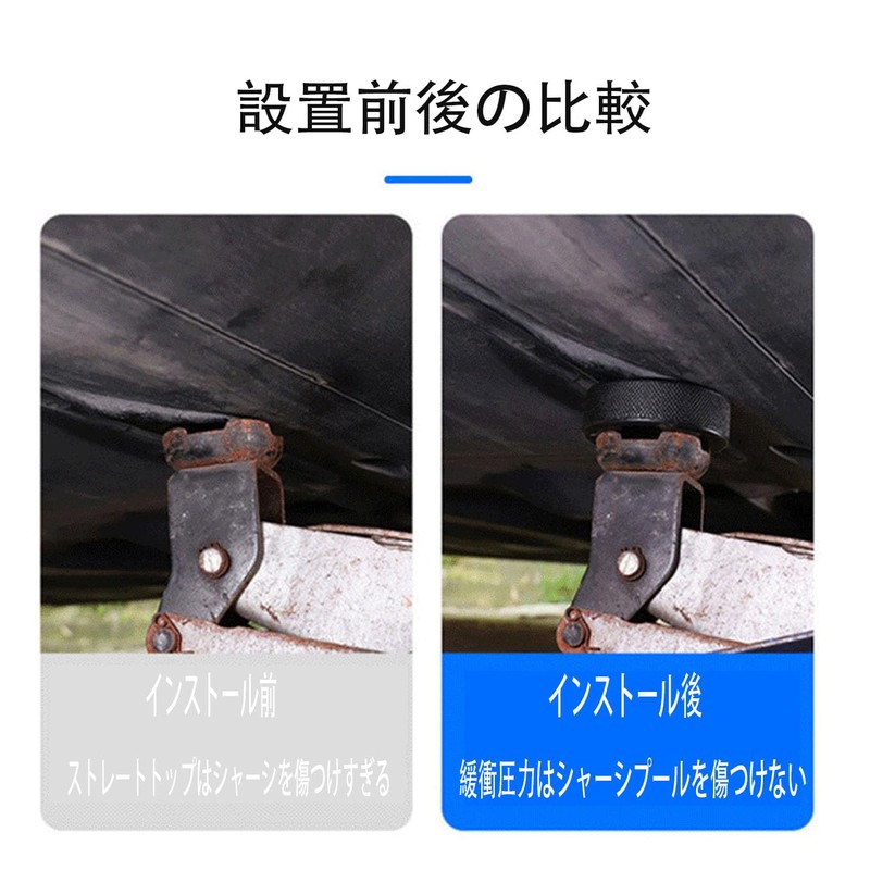 Mirhua Jack Pad Rubber Super Heavy Duty Universal Attachment Rubber