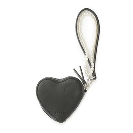 Frey ID FWGB251311 Women's Heart Strap Pouch, BLK Free Size