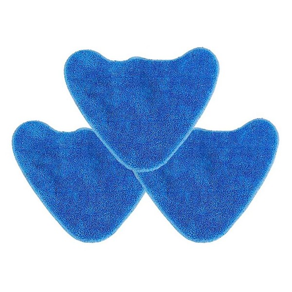 Bluwhale 3 Pack Washable Microfibre Cleaning Mop Pads Replacement Compatible
