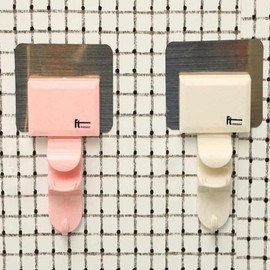 Wall-Mounted Bathroom Basin Holder Premium Basin Holder - Pink (Type 1) 3ea