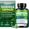 Moringa Capsules 12000mg – Organic Moringa Oleifera Leaf Powder, High