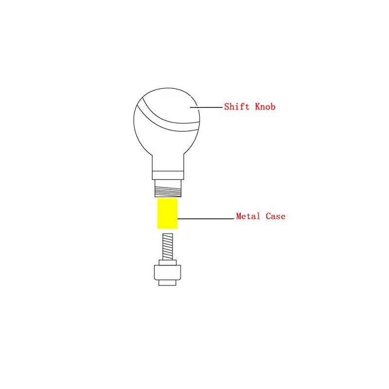 Mavota Purple Ball Manual Automatic Gear Shift Knobs