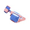 Tipsy Elves American Flag USA Fanny Pack with Drink Holder