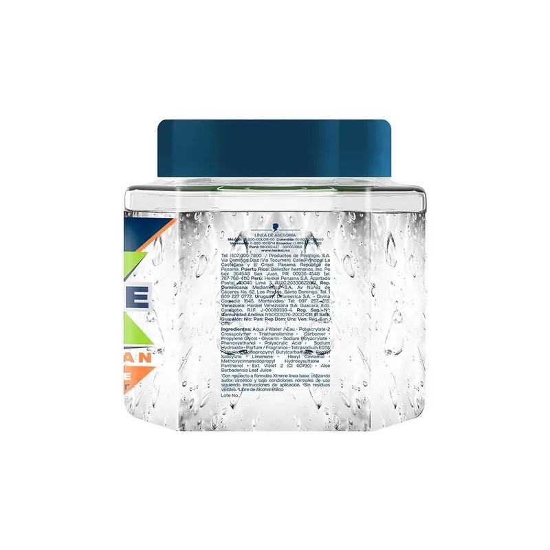 Gel Fijador para el cabello Xtreme Titan 500g