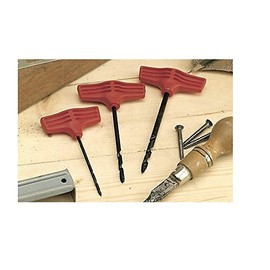 Linic UK Made Set of 3 Different Sized Twist Gimlets (2mm, 3mm and 4mm) (W8070). Free UK Postage.