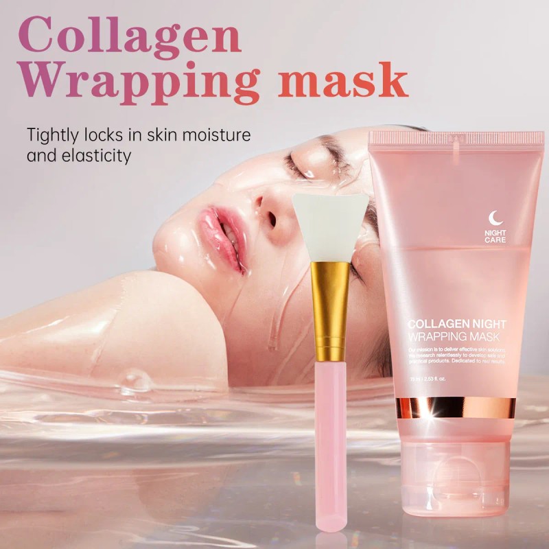 Gel Mascarillas Faciales Colágeno Nocturna