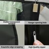 YSDINK 2 PCS Breathable Garment Bags with Zipper, Dustproof and