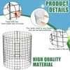 Therwen 48 Pieces Wire Plant Protectors from Animals, 14'' Dia