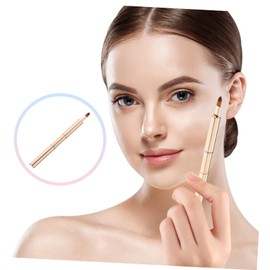 Baluue Lip Brush Portable Lipstick Applicator for Women Versatile Lip Gloss Brush Makeup Tool Ergonomic Skill Levels Skin-friendly