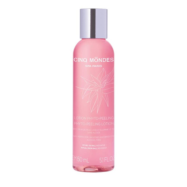 Cinq Mondes Phyto-Peeling Lotion Toner 5.0oz - AHA glycolic acid toner, All skin types, especially those with normal to combination skin, oily or acne prone