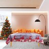 Svalor Christmas Table Cloth,180 x 150 cm Large Christmas Tablecloths,Washable